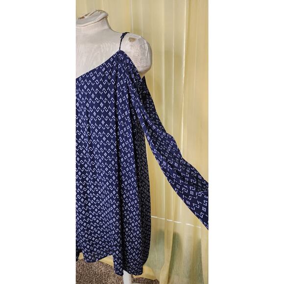 Cloth & Stone Long Sleeve Cold Shoulder Dress SZ M - Picture 2 of 6